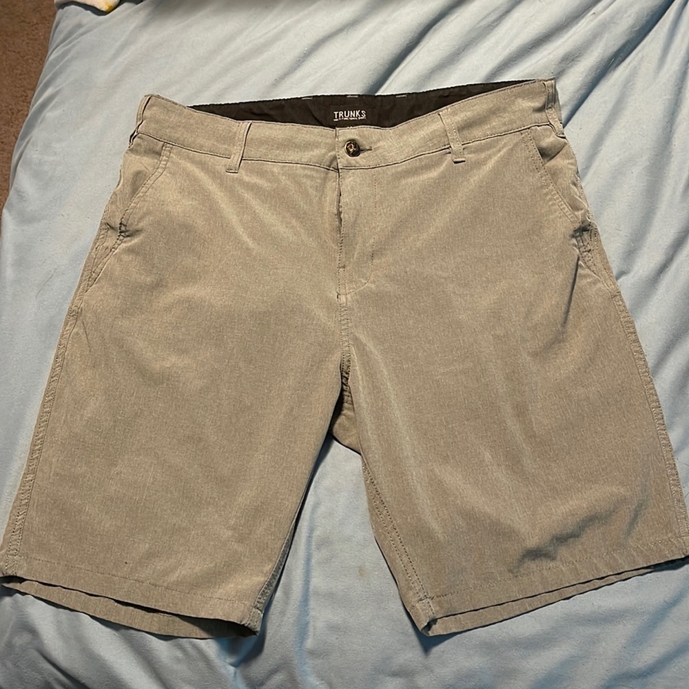 Trunks shorts 34 light grey color